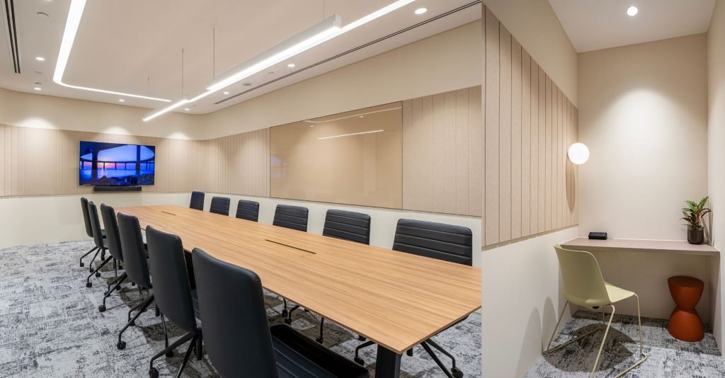 Private offices and meeting rooms at The Work Boulevard SGX Centre 2, designed for focused work and client meetings.